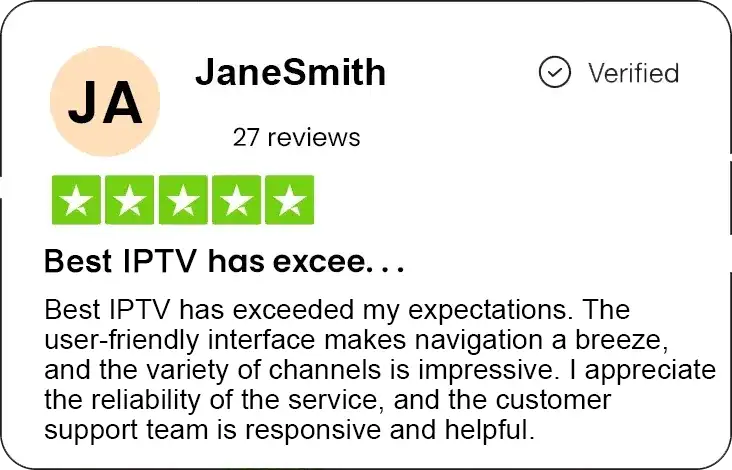 Best IPTV Subscription UK Review5