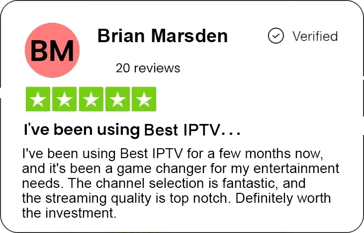 Best IPTV Subscription UK Review6